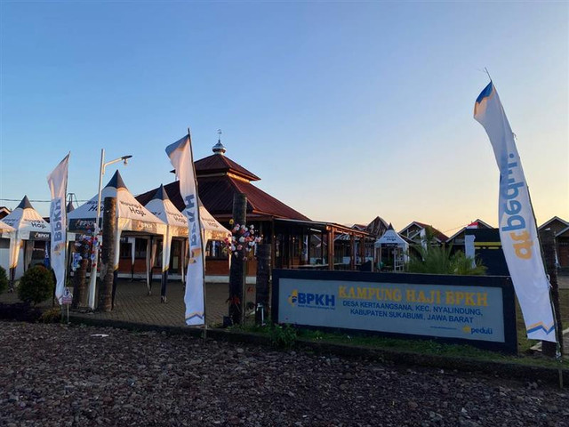 Suasana Kampung Haji BPKH di Kab. Sukabumi (Sumber : DT Peduli)