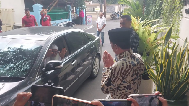 Abu Bakar Ba'asyir temui Jokowi di Solo. Foto: kumparan
