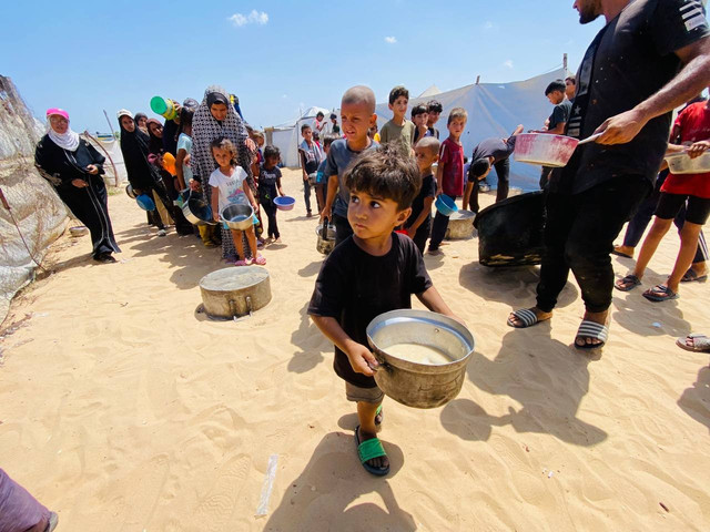 DT Peduli Terus Gulirkan Program Makanan Hangat Siap Santap untuk Warga di Jalur Gaza (Sumber : DT Peduli)