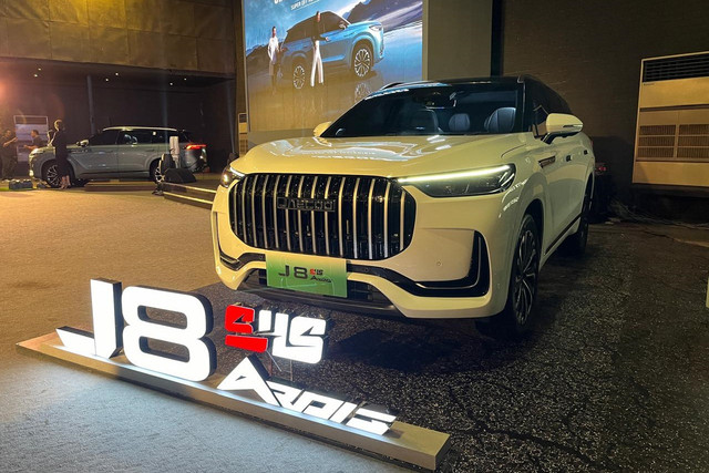 Peluncuran Jaecoo J8 SHS ARDIS. Foto: Fitra Andrianto/kumparan