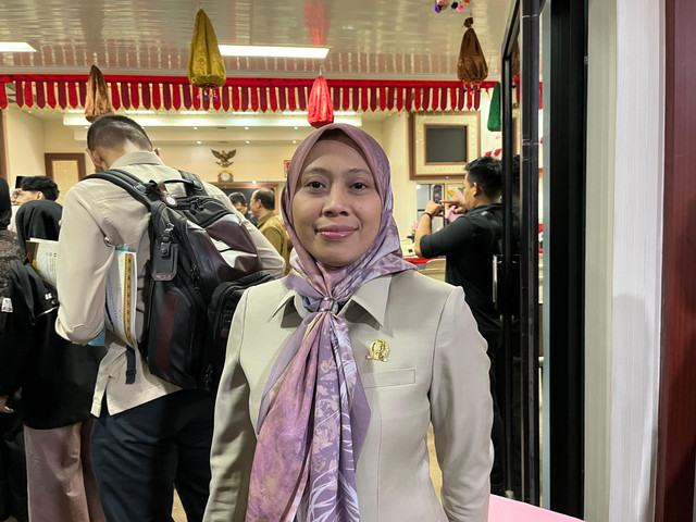 Anggota Komisi II DPRD Provinsi Lampung, Fatikhatul Khoiriyah | Foto : Eka Febriani / Lampung Geh