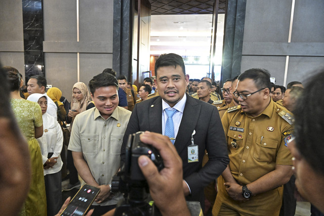 Gubernur Sumatera Utara (Sumut) Bobby Nasution meluncurkan Universal Health Coverage (UHC) Prioritas, Program Berobat Gratis (Probis) Sumut Berkah, di Graha Bhineka Perkasa Jaya, Lubukpakam, Deliserdang, Senin (29/9/2025). Foto: Dok. Istimewa