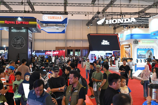 Suasana pameran IMOS 2025 yang berlangsung 24-28 September 2025 di ICE BSD City, Tangerang. Foto: dok. Seven Event