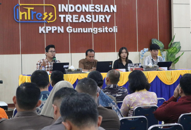 Sosialisai Langkah-Langkah Akhir Tahun 2024 pada KPPN Gunungsitoli