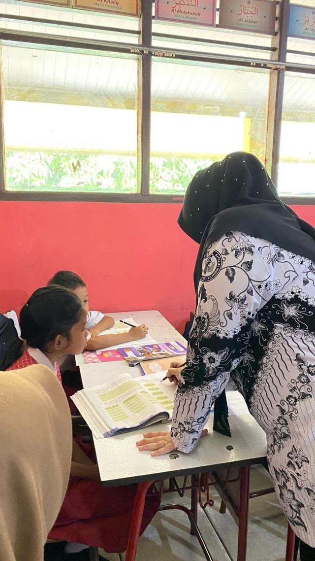 foto: Diambil ketika observasi di SDN SUDIMARA 6