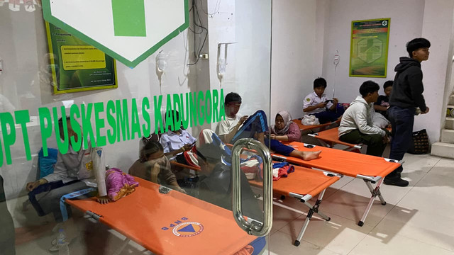 Suasana Puskesmas Kadungora Garut, Selasa (30/9). Dok: kumparan