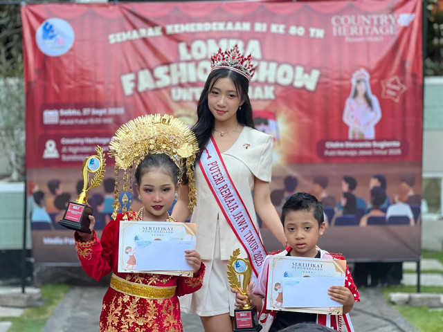Claire Stevanie Sugianto, Puteri Remaja Jawa Timur 2025. Foto: Dok.pribadi