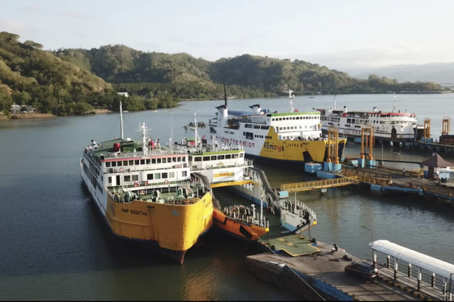 Ilustrasi kapal ASDP. Foto: Dok. ASDP 