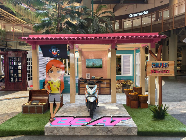 Booth Steal the BeAT di Nipah Mall. Foto: dok. AHM