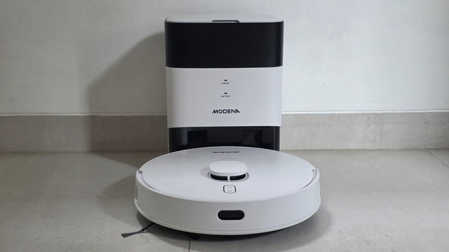 Robot vacuum MODENA RV 3452 ITWA. Foto: kumparan