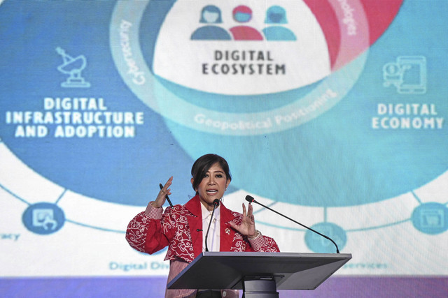 Menkomdigi Meutya Hafid. Foto: Sulthony Hasanuddin/ANTARA FOTO