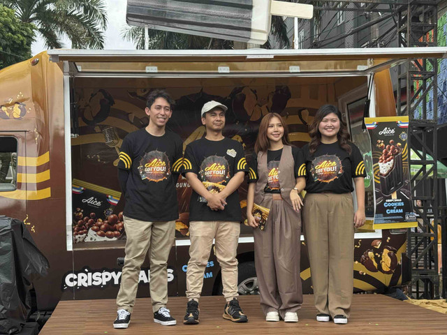  Aice hadirkan panggung hiburan lewat roadshow "Aice Got You! Panggung Crispymu!". Foto: Dok. Aice