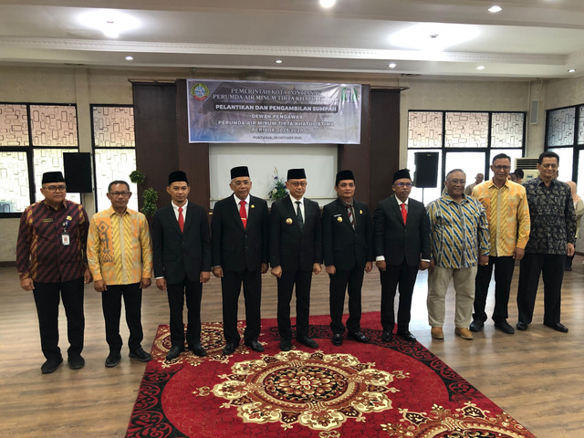 PDAM Pontianak Targetkan 92 Persen Warga Pontianak Dapat Akses Air Leding di 2029. Foto: Ade Mirza/ Hi!Pontianak