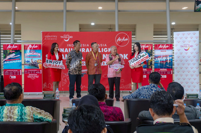 AirAsia Surabaya-Bangkok. Foto: Dok. AirAsia