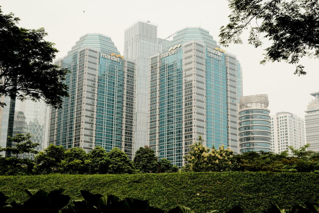 Gedung Pusat Bank Mandiri. Foto: Dok. Bank Mandiri