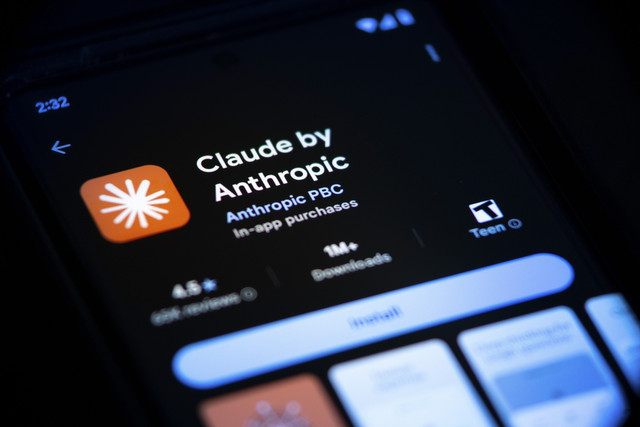 Ilustrasi Anthropic. Foto: PJ McDonnell/Shutterstock