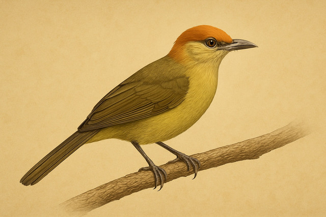 Ilustrasi burung cucakrowo.