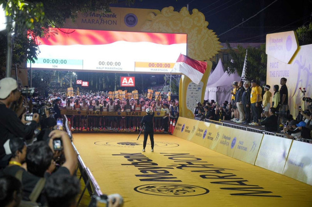 Ajang pertama di tanah air yang berpredikat 'Elite Label Road Race' dari World Athletic, Maybank Marathon, yang diselenggarakan oleh PT Bank Maybank Indonesia Tbk pada 22-24 Agustus 2025, kembali memberikan dampak ekonomi positif bagi Bali. Foto: Maybank