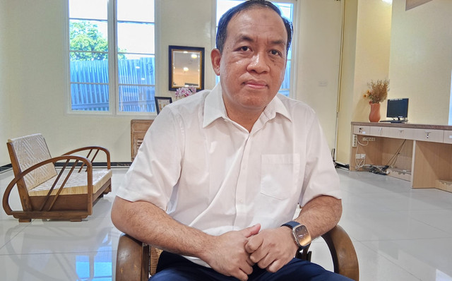 dr Larona Hydravianto, Sp. OT (K), Spine, M. Kes, dokter spesialis Orthopaedi dan Traumatologi RSUD R.T. Notopuro Sidoarjo. Foto: Masruroh/Basra