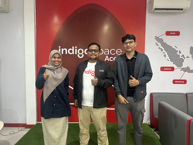 IndigoSpace Aceh menjadi titik kumpul startup dan komunitas digital dari Banda Aceh dan sekitarnya. Foto: kumparan