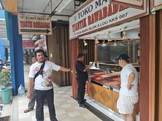Barang bukti kasus pencurian emas di toko emas kawasan Koja, Jakarta Utara. Foto: Dok. Istimewa