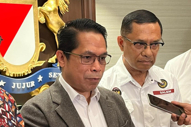 Direktur Jenderal Minyak dan Gas Bumi (Dirjen Migas) Kementerian ESDM, Laode Sulaiman saat ditemui di Menara Kadin, Selasa (7/10/2025). Foto: Fariza Rizky Ananda/kumparan