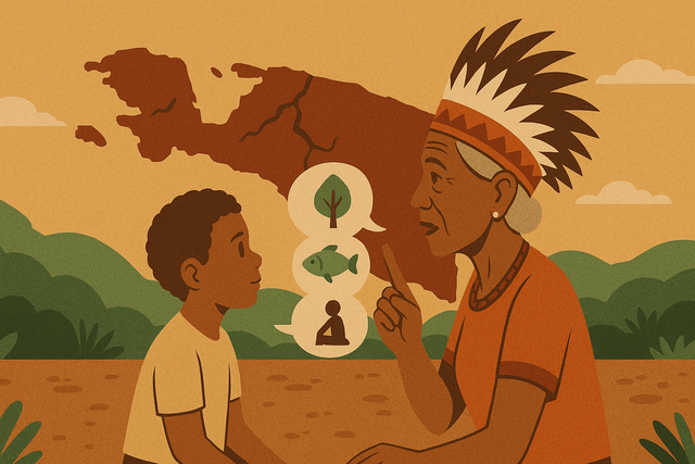 Bahasa Ibu Harus Tetap Dilestarikan, agar Tetap Menjadi Kekayaan Budaya. Ilustrasi: Bill Van Ricardo Zalukhu