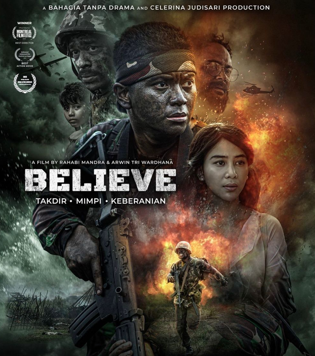 Poster film Believe. Foto: Istimewa