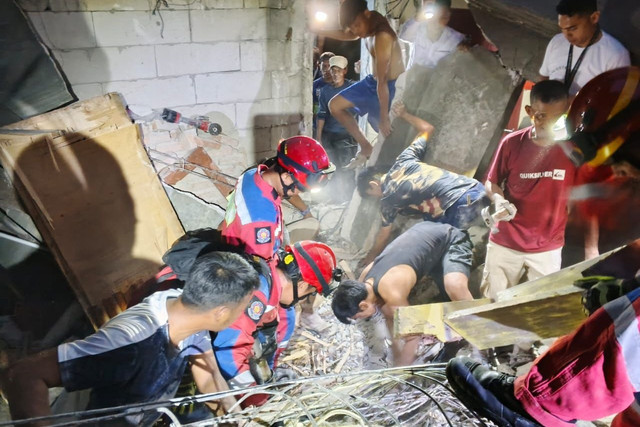 Kondisi rumah roboh di Pademangan, Jakarta Utara. Foto: Dok. Istimewa