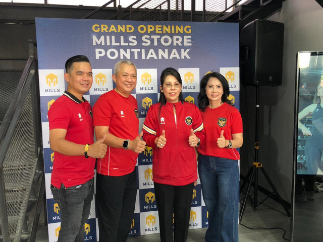 Mills Resmikan Outlet Baru di Pontianak. Foto: Ade Mirza/Hi!Pontianak