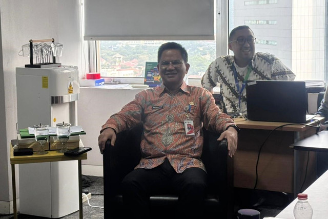 Kepala Dinas Perhubungan Provinsi DKI Jakarta Syafrin Liputo di Wisma Mandiri, Kamis (9/10/2025). Foto: Ave Airiza Gunanto/kumparan