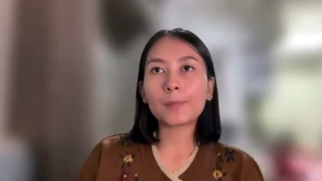 Kepala Pemasaran Konten Xellar & Pembuat Konten Web3, Ajeng Vera Farlina, saat menjadi narasumber dalam diskusi Online bertajuk “Digitalisasi Ekonomi: Mengenal Potensi Web3 dalam Mendorong Kesejahteraan”.