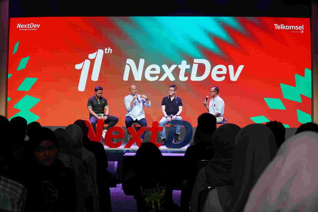 Telkomsel gelar NextDev Tahun ke-11 dengan AI-Powered Innovation Curriculum di Bandung, Kamis (9/10/2025). Foto: Telkomsel