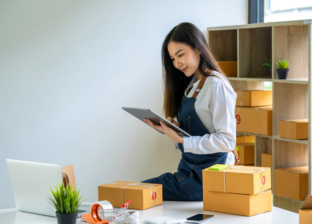 Ilustrasi pelaku bisnis UMKM. Foto: Shutterstock