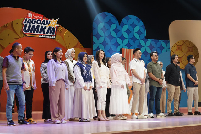 Para peserta Shopee Jagoan UMKM Naik Kelas. Foto: dok. Istimewa