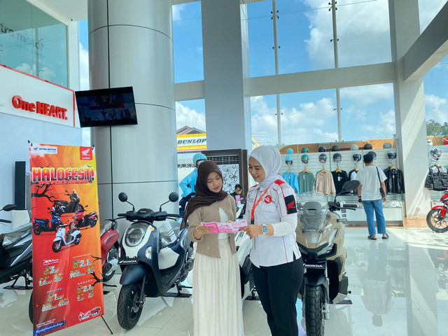 Promo Honda Special October Festival (Halofest) dari Astra Motor Kalbar. Foto: Dok. Asmo Kalbar
