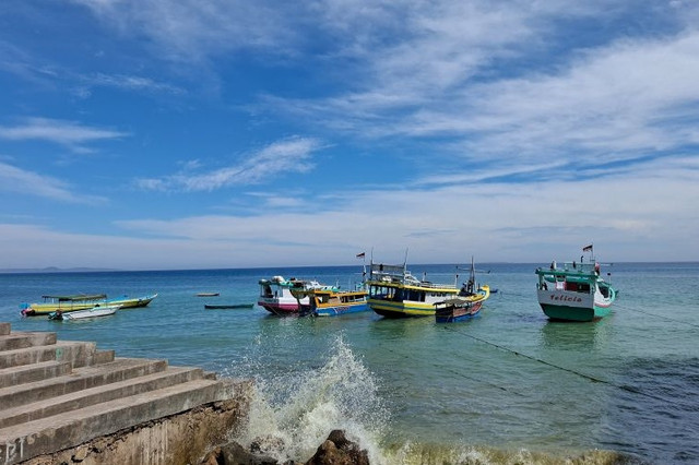 Ilustrasi wilayah perairan pesisir di Indonesia. Foto: Yoseph Boli Bataona/Antara