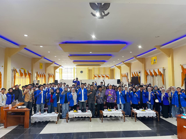 Pergerakan Mahasiswa Islam Indonesia (PMII) Komisariat IAIN Kota Pontianak gelar Masa Penerimaan Anggota Baru (MAPABA) Akbar. Foto: Dok. Istimewa