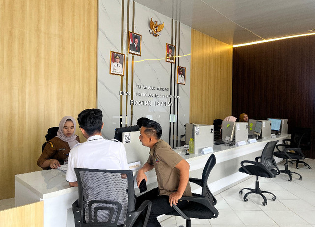 Pelayanan Terpadu Satu Pintu (PTSP) Dinas Pendidikan dan Kebudayaan (Disdikbud) Provinsi Lampung | Foto : Eka Febriani / Lampung Geh