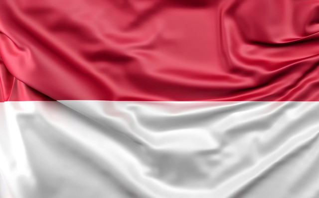 Bendera Merah Putih, simbol kedaulatan dan identitas nasional Indonesia di panggung dunia. (Sumber: https://www.freepik.com/)