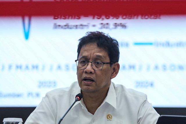 Menteri Keuangan Purbaya Yudhi Sadewa menyampaikan paparan saat konferensi pers APBN KiTa di Jakarta, Senin (22/9/2025). Foto: Asprilla Dwi Adha/ANTARA FOTO