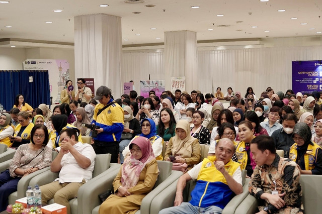 Antusiasme peserta skrining USG Kanker payudara dari SELANGKAH di Yogyakarta. Foto: Dok. Istimewa