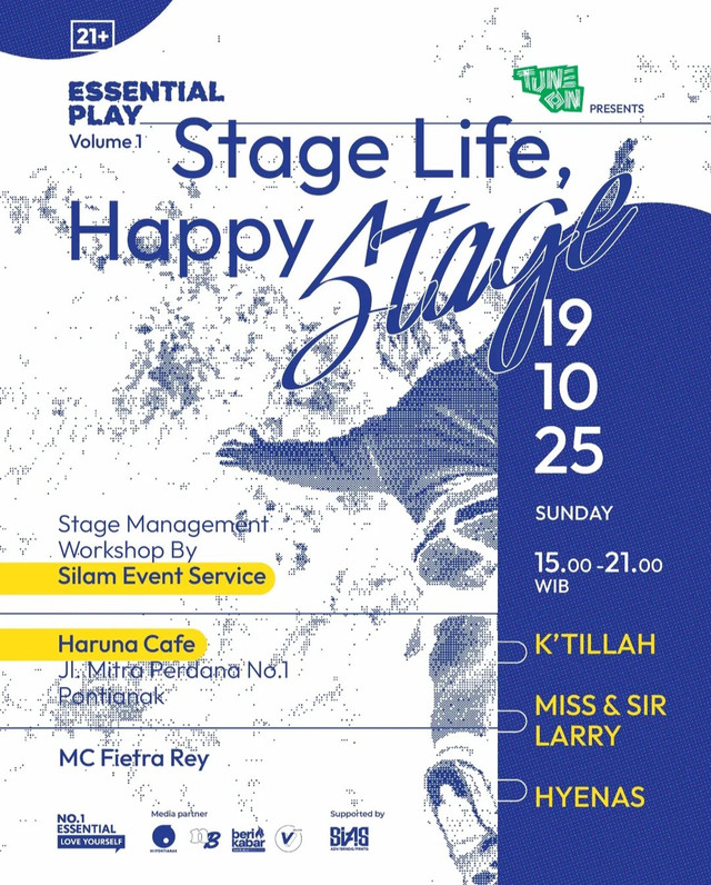 'Essential Play Vol. 1: Stage Life, Happy Stage' oleh Tune On. Foto: Dok. Instagram @tuneon.id