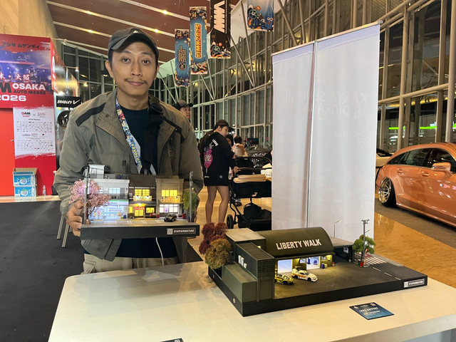 Musyaffa Amin dari Syaffa Miniature di IMX 2025. Foto: Syahrul Ghiffari/kumparan