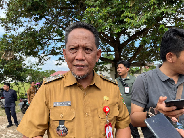 Kepala Dinas Bina Marga dan Bina Kontruksi (BMBK) Provinsi Lampung, M. Taufiqullah | Foto : Eka Febriani/ Lampung Geh