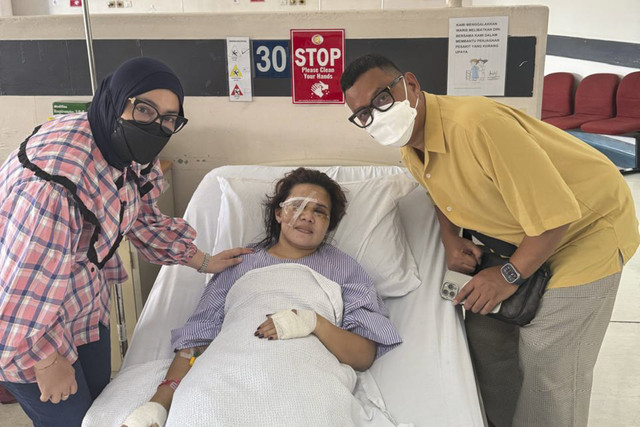 Pekerja Migran Indonesia di Malaysia yang ditemukan dalam keadaan mata tercongkel. Foto: Dok. Istimewa