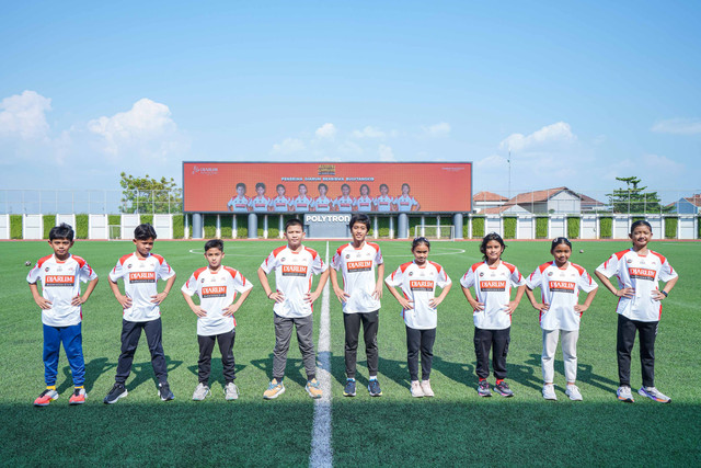 Setelah melewati perjuangan melalui rangkaian proses seleksi Audisi Umum PB Djarum 2025, terpilih sembilan atlet yang menerima Djarum Beasiswa Bulutangkis 2025. Foto: Dok. PB Djarum