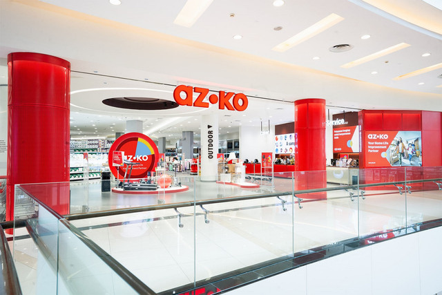Ilustrasi toko retail AZKO di Indonesia. Foto: Kawan Lama Group