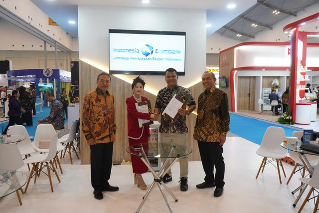 LPEI hadirkan pelaku usaha di TEI 2025. Foto: Dok. LPEI