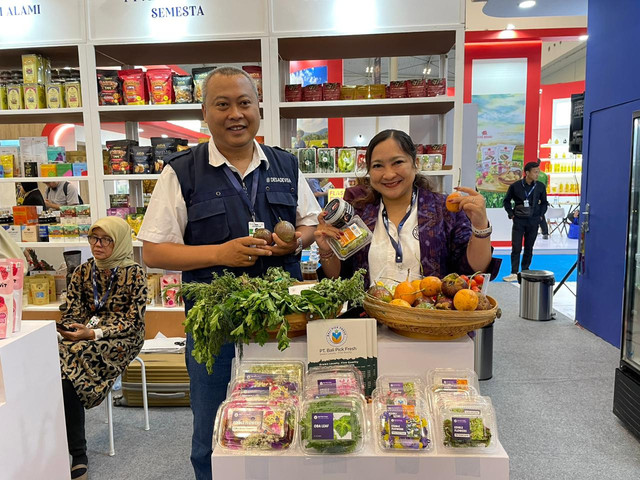 Bali Pick Fresh di Trade Expo Indonesia 2025. Foto: Najma Ramadhanya/kumparan